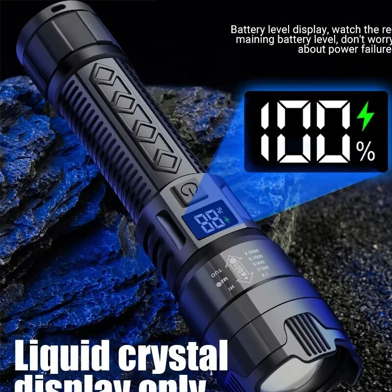 High Strong Power Led Flashlig - Fishing Light ulasan dan harga