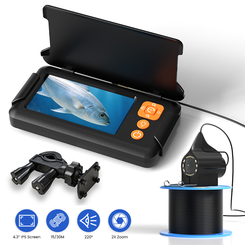 Fishing Camera 4.3’’ Screen 15 - Fish Finder Cable ulasan dan harga
