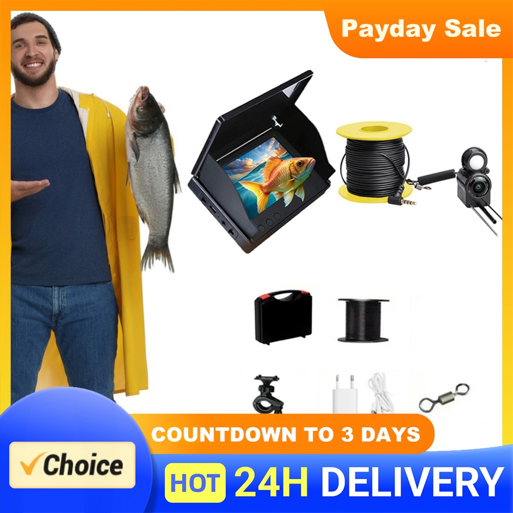 Underwater Fishing Camera 4.3  - Fish Finder Portable ulasan dan harga