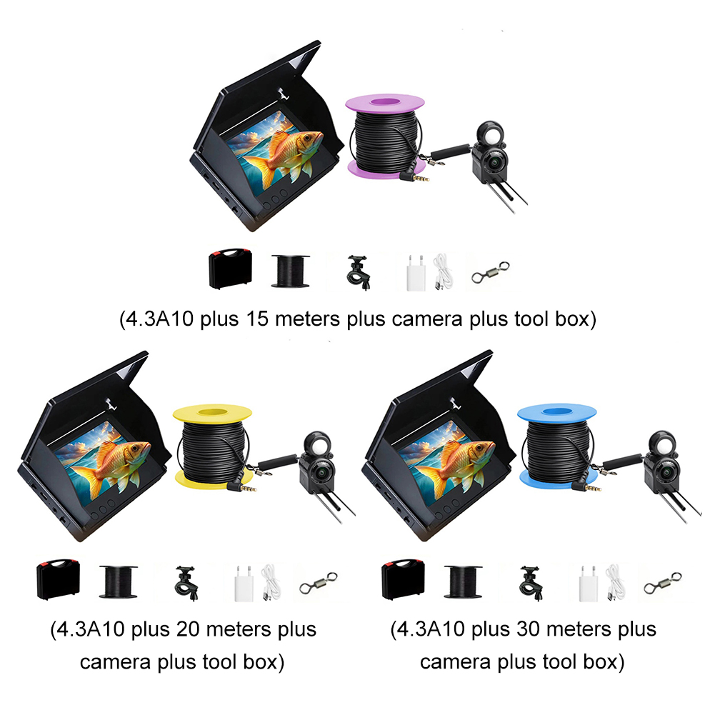 Underwater Fishing Camera 4.3  - Fish Finder Portable ulasan dan harga