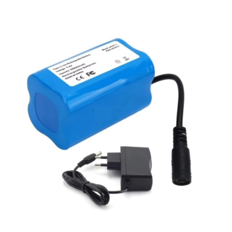 7.4V 19800mAh Battery with USB - Fish Finder Charger ulasan dan harga