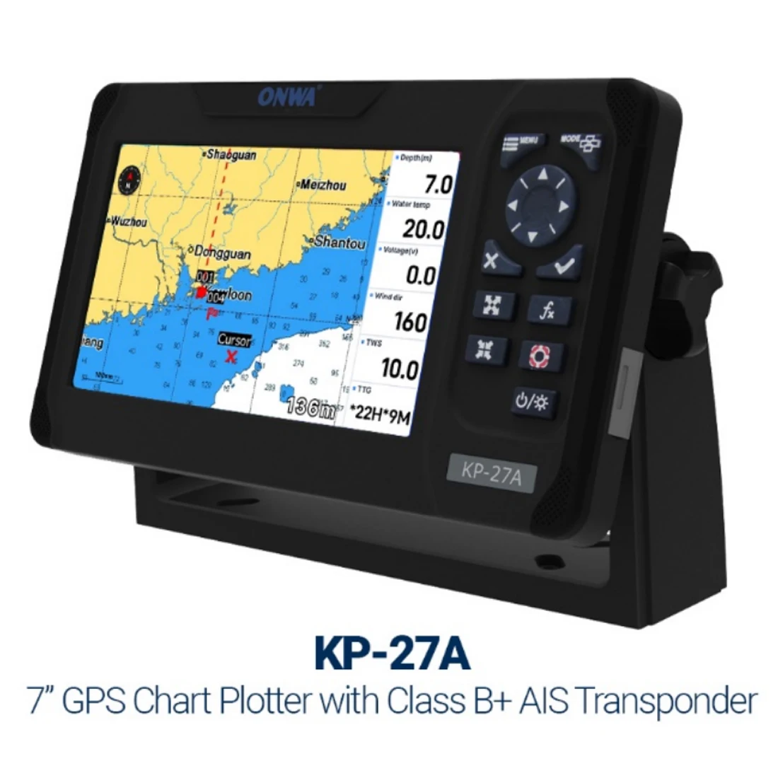 ONWA KP-27A 7-inch Color LCD G - Fish Finder Gps ulasan dan harga