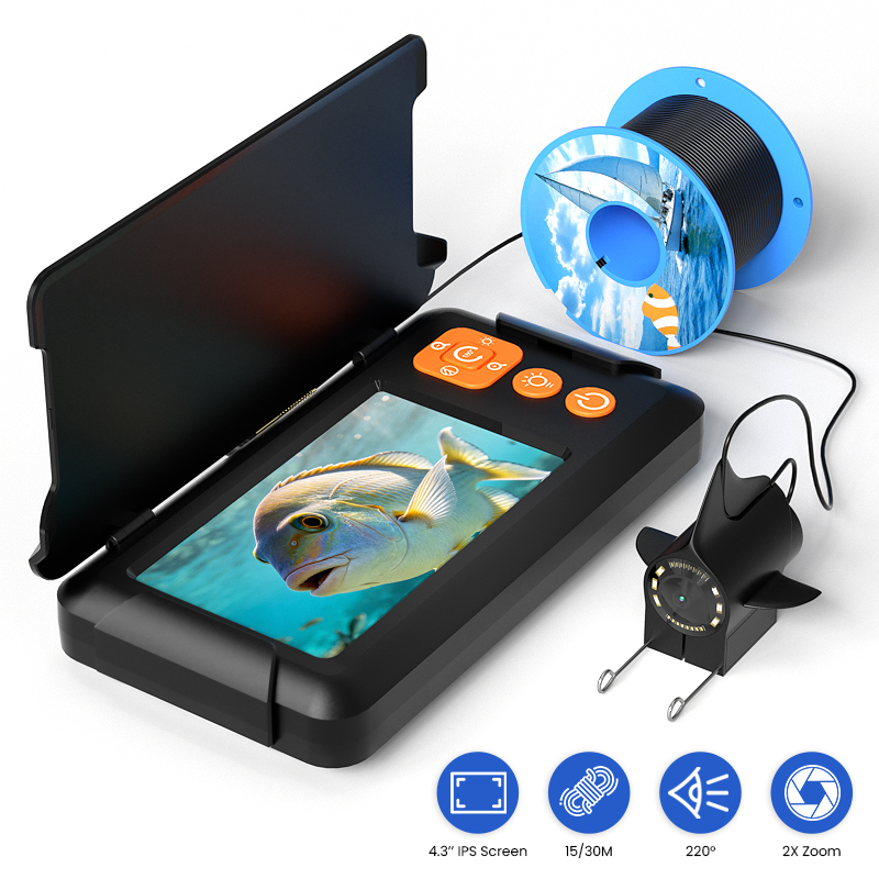 Portable Fish Finder With Brac - Fish Finder Portable ulasan dan harga