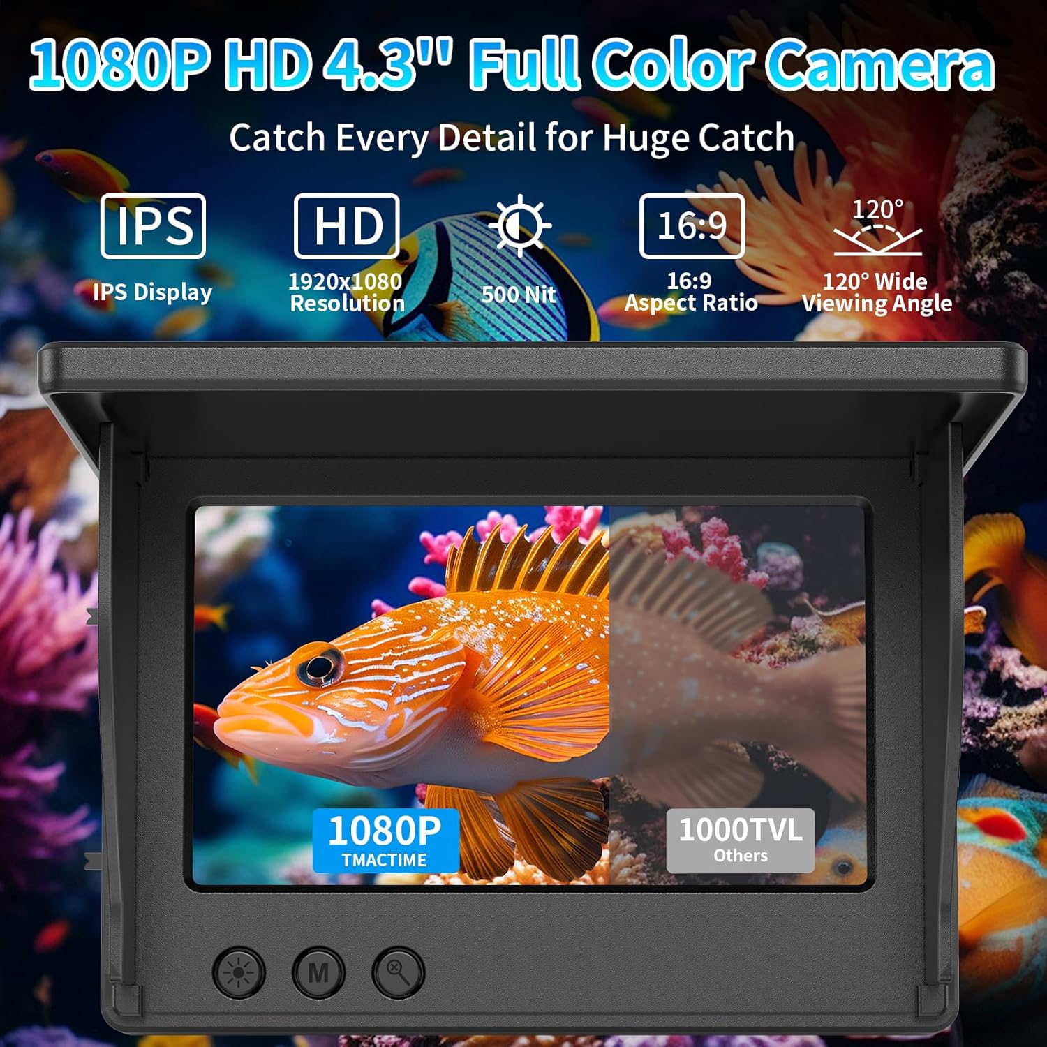 Underwater Fishing Camera 4.3' - Fish Finder Cable ulasan dan harga