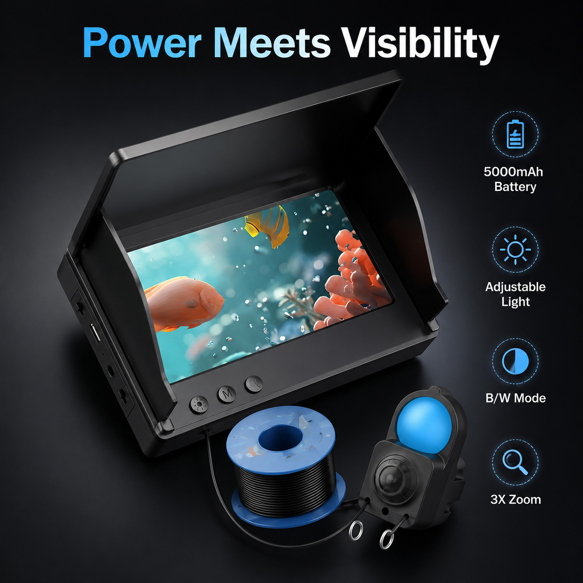 HD Underwater Fishing Camera 4 - Fish Finder Portable ulasan dan harga